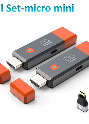 Wireless HDMI Extender Kit for TV, Monitor & Laptop