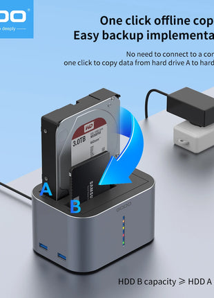 HDD/SSD Dock Dual-Bay