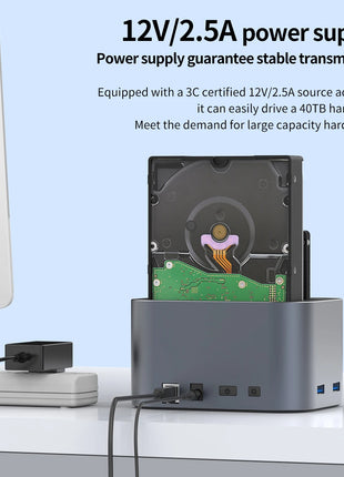 HDD/SSD Dock Dual-Bay