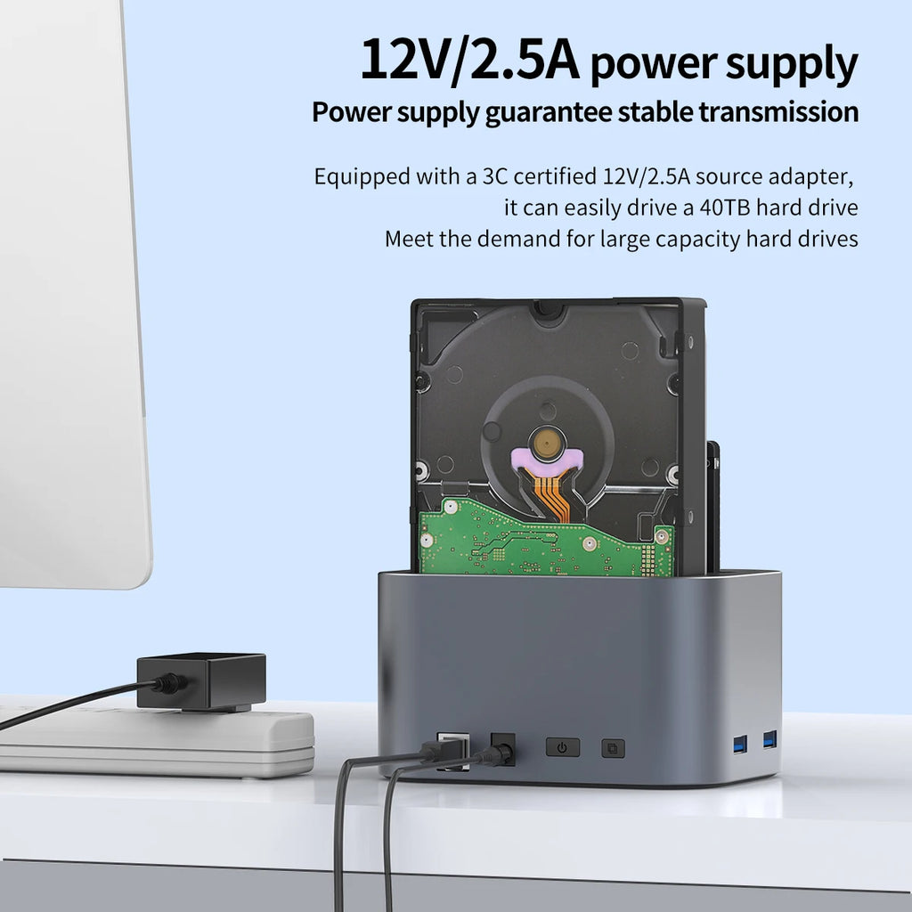 HDD/SSD Dock Dual-Bay
