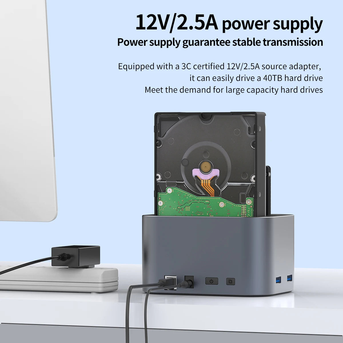 HDD/SSD Dock Dual-Bay