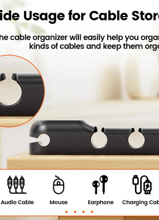 Cable Organizer Clips Silicone