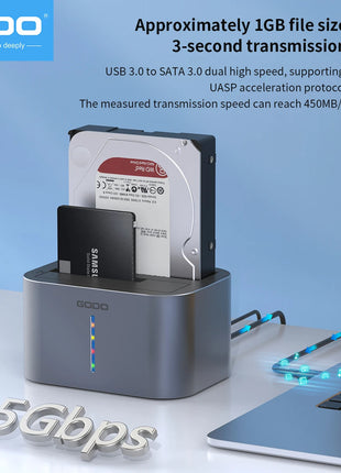 HDD/SSD Dock Dual-Bay