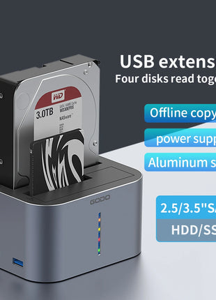 HDD/SSD Dock Dual-Bay