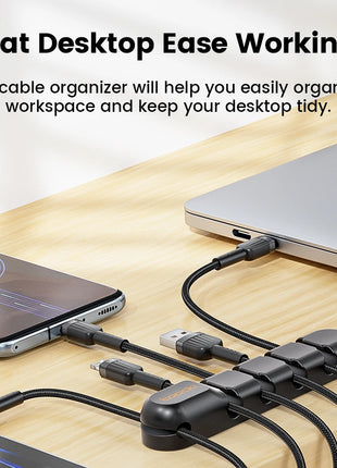 Cable Organizer Clips Silicone