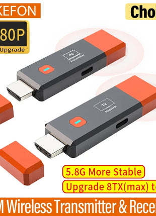 Wireless HDMI Extender Kit for TV, Monitor & Laptop