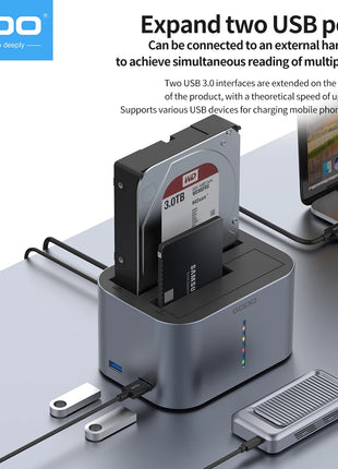 HDD/SSD Dock Dual-Bay