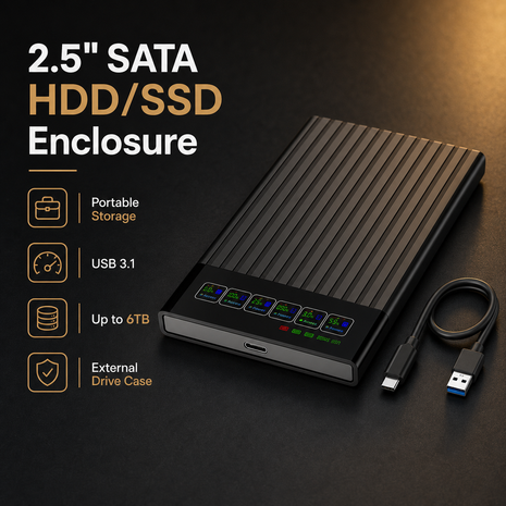 HDD/SSD Enclosure