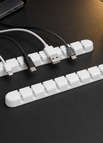 2Pcs 7-Clips White